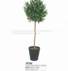 Artificial Bonsai Mini Olive Tree With Natural Colour thumbnail-1