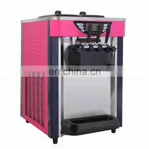 BJ168SD 12-16L/H Countertop Soft Ice Cream Maker Machine for Sale thumbnail-1