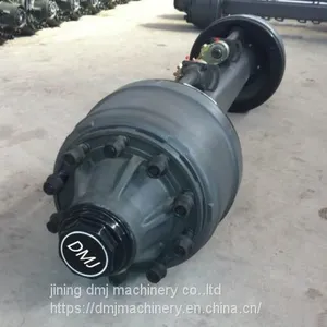 American Type Drum Semi Trailer Bogie Axle Manufacturer thumbnail-3