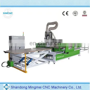 Israel Hot Sale Furniture Drilling Cnc Router 1200*1200 Cabinet Making Auto Feeding thumbnail-4