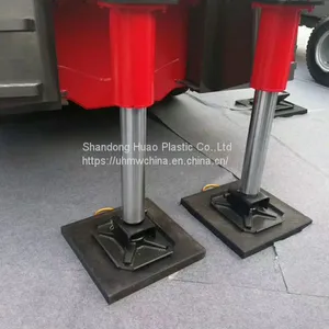 Mobile Crane Used Outrigger Pads PE Crane Mats Hdpe Plastic Truck Mats thumbnail-1