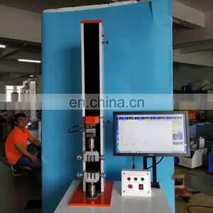 Steel Wire Tester Tensile Plastic Polym Fabric Compression Bending Tearing Test Universal Tensile Strength Testing Machine Price thumbnail-6