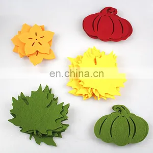 Eco-friendly Fashionplacemat Table Felt Coasters for Drinks Cup thumbnail-5