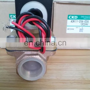CKD Low Pressure Direct Actuated Solenoid Valve ADK11-25A-03A-DC24V thumbnail-4