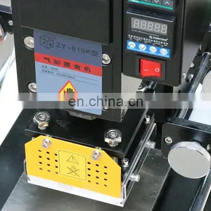 Manual Semi Automatic Hot Stamping Machine For Leather,bottle,everthing thumbnail-6
