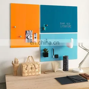 Wall-mounted Frameless White Board Glass With Smart Style thumbnail-1