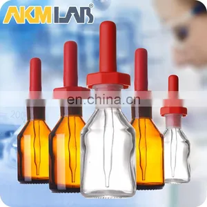 AKMLAB Glassware Amber Dropping Bottle For Laboratory thumbnail-3