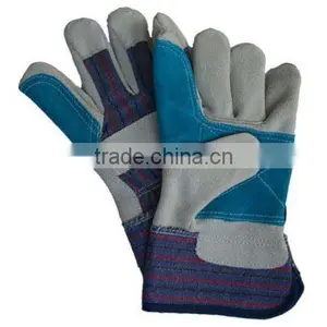 CE Certified 10.5" Leather Work Gloves thumbnail-1