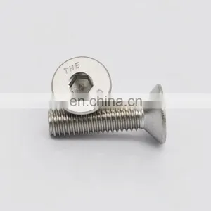DIN7991 ISO10642 Allen Key Head m4 Stainless Screw 304 Hexagon Socket Countersunk Head Cup Screw thumbnail-1