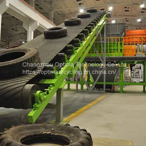 Wire Free Mulch Plant Tire Mulch Machine Tire Recycling Machines Suppliers thumbnail-3