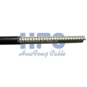 PVC Coated Coiled Flat Wire Conduit With PE Liner thumbnail-1