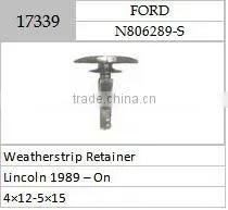 Weatherstrip Retainer FORD:N806289S thumbnail-1