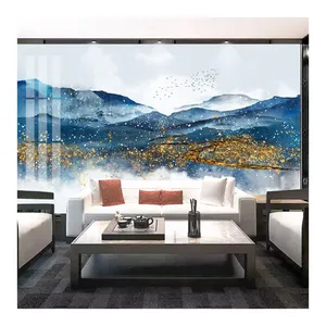 Customized 3D Mural Design Scenery Wall Mural Decor Wallpaper 3D For Home Decorations Dropshipping thumbnail-1