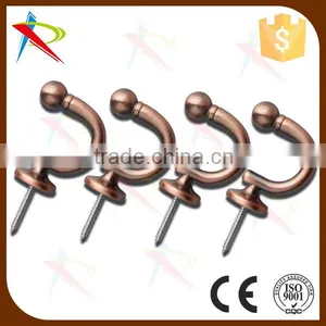 Big Ball Style End Cap Curtain Hooks / Hold Back Export Ebay & Amazon Directly Supplier's Choice thumbnail-1