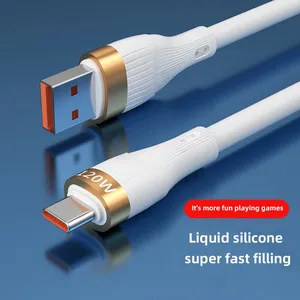 Factory Price High Quality 6 a 120W USB Type-c Cable Fast Charger Cable For Huawei For Xiaomi thumbnail-1