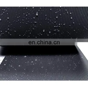 Balcony Garden Protection Hard PVC Privacy Screen Strip for Double Rod Mats, 25 m x 19 cm Anthracite thumbnail-3