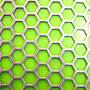304 Stainless Steel Round Hole Punching Plate For Filtration Equipment Metal Perforated Plate Curtain Wall thumbnail-1