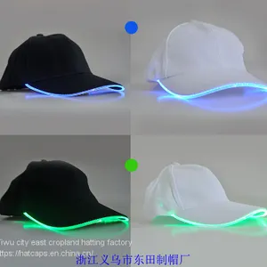 Customized Glow Custom Baseball Cap Hat Cap Wool Hat Manufacturer Logo Printing Embroidery Sun Hat thumbnail-2