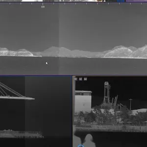 Sea Surface Search Scanning Radar Ship AIS Integrated Photoelectric Turntable Linkage All-in-one Machine Sea Search Radar thumbnail-2