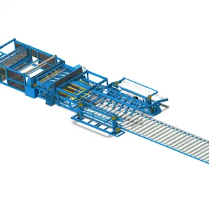 Mechanical Wire Hanging, Automatic Diameter Feeding, Automatic Net Turning and Netting, Reinforced Mesh Welding Machine thumbnail-2