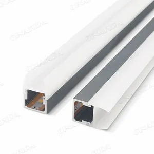 30/40/50CM Cabinet Glass Bar Light ,8MM 10MM Thick Floating Shelf Clamp Gradevin 12V Dim LED Linear Strip With Sensor thumbnail-2