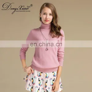 Erdos High Quality Turtleneck 12gg Basic Thickness Cashmere Sweater for Women thumbnail-4