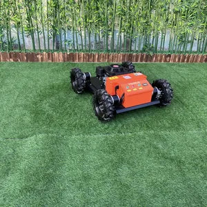 Affordable Cordless Track-mounted Lawn Grass Cutter for Sale With Best Price thumbnail-2