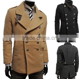 Korean Style Wool Coats/Korean Style Winter Coats/Korean Style Coats/2016 New Koraen Style Coats thumbnail-1