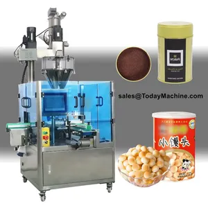 Automatic Bottle Jar Coffee Chili Powder Rotary Filling Weighing Packing Machine thumbnail-5