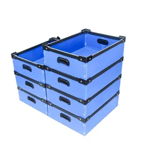 Foldable PP Skeleton Crate – Lightweight & Stackable Transport Box thumbnail-1