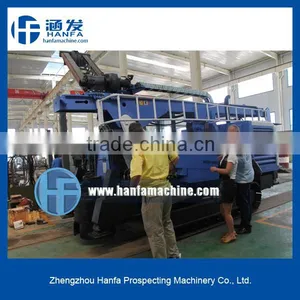 2014 Best Sale!Durable!Easy to Operate!hydraulic System! HF300Y Crawler Type Agricultural Irrigation Well Drilling Rig thumbnail-3