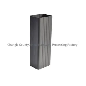Large-diameter Downpipes for Factory Buildings, Sizes of Prefabricated Aluminum Alloy Rainwater Pipes, Building Exterior Wall Drainage Pipes thumbnail-5
