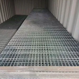 Heavy Duty Steel Grating for Factory Loading Area and Warehouse Flooring thumbnail-1