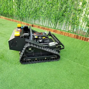 Petrol Brushless Walking Motor Zero Turn Remote Operated Robotic Slope Mower thumbnail-2