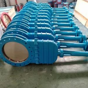 Electric Actuated ANSI Stainless Steel Knife Gate Valve Industrial Cut-off Valve thumbnail-3