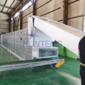 Industrial Briquettes Drying Machine Barbecue Charcoal Continuous Mesh Belt Dryer EPC thumbnail-3