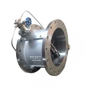 Factory Direct Sales of Stainless Steel Flange Micro Resistance Slow Closing Butterfly Check Valve thumbnail-4