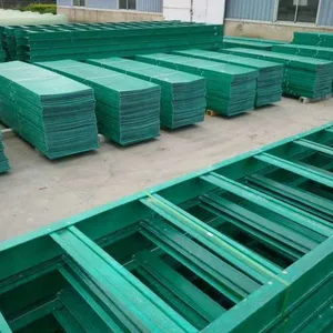 Durable Perforated FRP Cable Tray Trough - Various Finishes for Custom Needs thumbnail-4