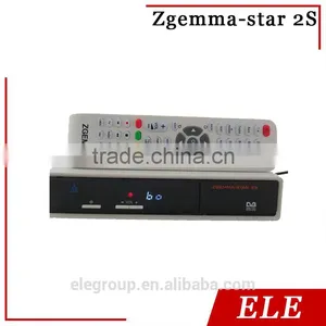 UNIVERSAL Dvb-s2+s2 TWO Tuner Satellite tv Receiver Zgemma-star 2S Linux OS Smart Box thumbnail-1