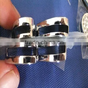 Exquisite Fashion Slide Diy Charm Chrome Plated Alloy Jewelry 18MM Rhinestone Heart Shape Slide Charms thumbnail-4