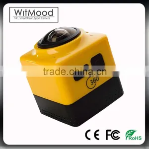2016 Factory Price HD 360 Cube VR Panorama Camera Action Camera Sport Camera Wifi Manufacturer Sportcamera 360 Degree Camera thumbnail-6