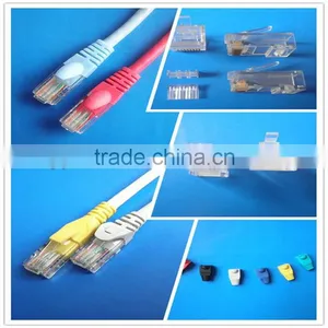 High Performance Rj45 Fluke Pass 4pairs Cat6a Cable Assembly thumbnail-1