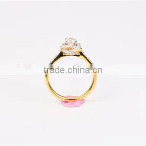 925 Sterling Silver Cubic Zircon Silver Ring Design Wholesale Wedding Ring thumbnail-4