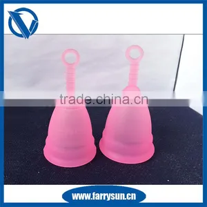 OEM Feminine Hygiene Platinum Liquid Silicone Medical Oem Menstrual Cup thumbnail-1