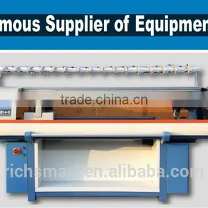7G/12G 44" 52"Fully Computerized Sweater Flat Knitting Machine With ISO9001 Standard(Single System) thumbnail-1