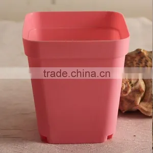 Plastic Cheap Square Nursery Flower Pot thumbnail-2