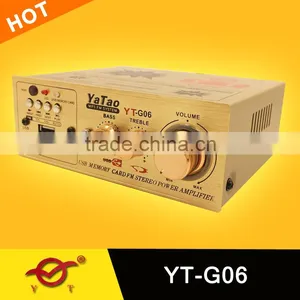 New Product Amplifier YT-G06 With Usb/sd/bluetooth thumbnail-2
