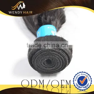 Indian Human Hair Extensions Black Color French Curl Hair Weaving thumbnail-5