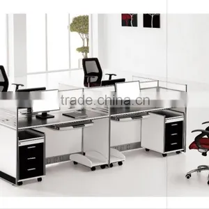 New Model Office 4 Person Workstation Partition Design (SZ-WSB347) thumbnail-5