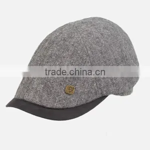 Ivy Cap,wool Felt Ivy Cap,peaked Caps thumbnail-1
